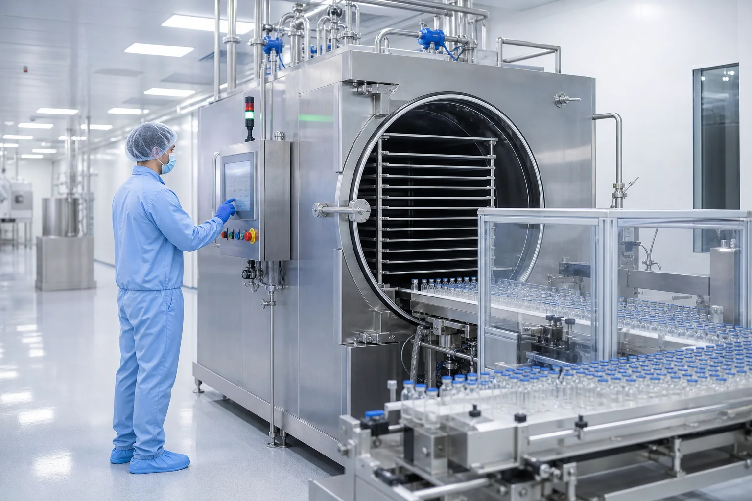 Pharmaceutical lyophilizer unit
