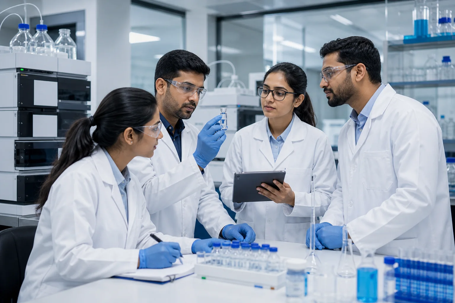 Pharmaceutical research and development laboratory